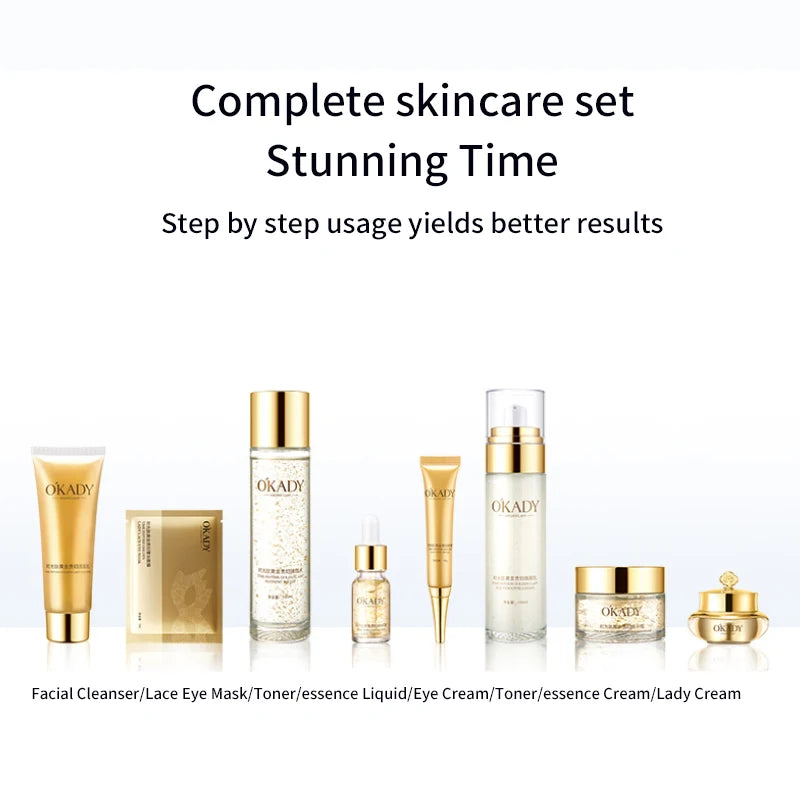 Peptide Gold 10-Piece Hydrating Skincare Set