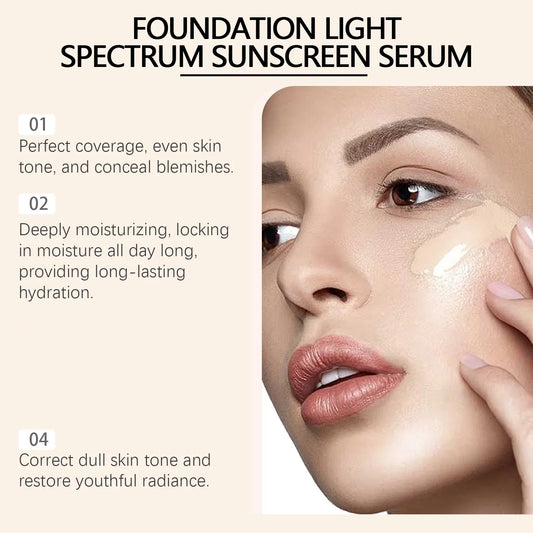 4-in-1 Liquid Foundation Concealer Full Coverage