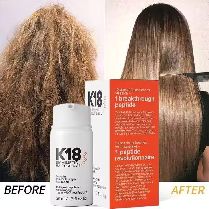 Leave-In Molecular Keratin Repair Hair Mask Conditioner