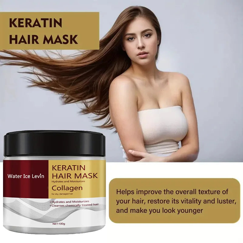 Collagen Keratin Hair Mask For Dry Damaged Hair