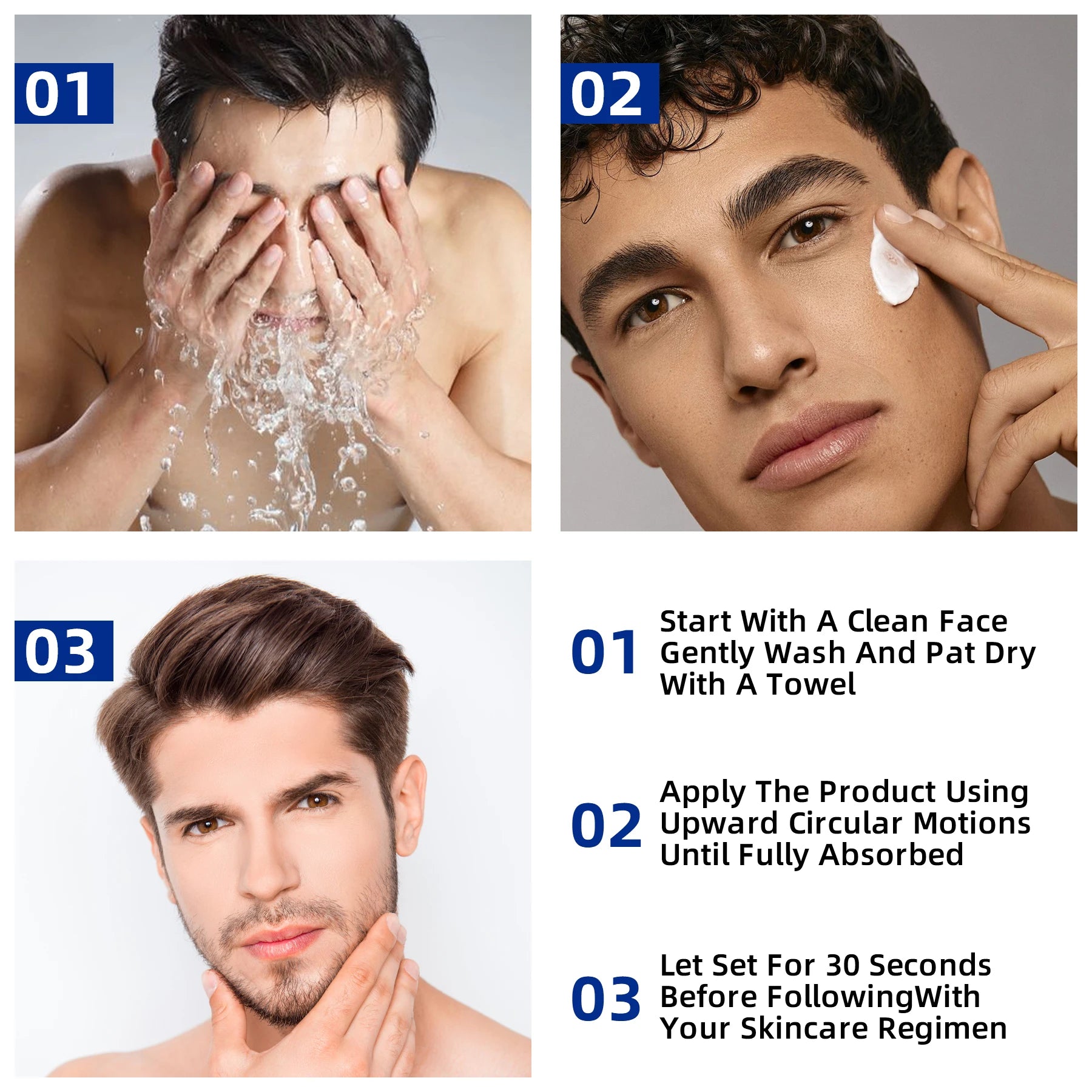 Men’s Collagen Hydrating Face Cream – Oil-Balancing Care
