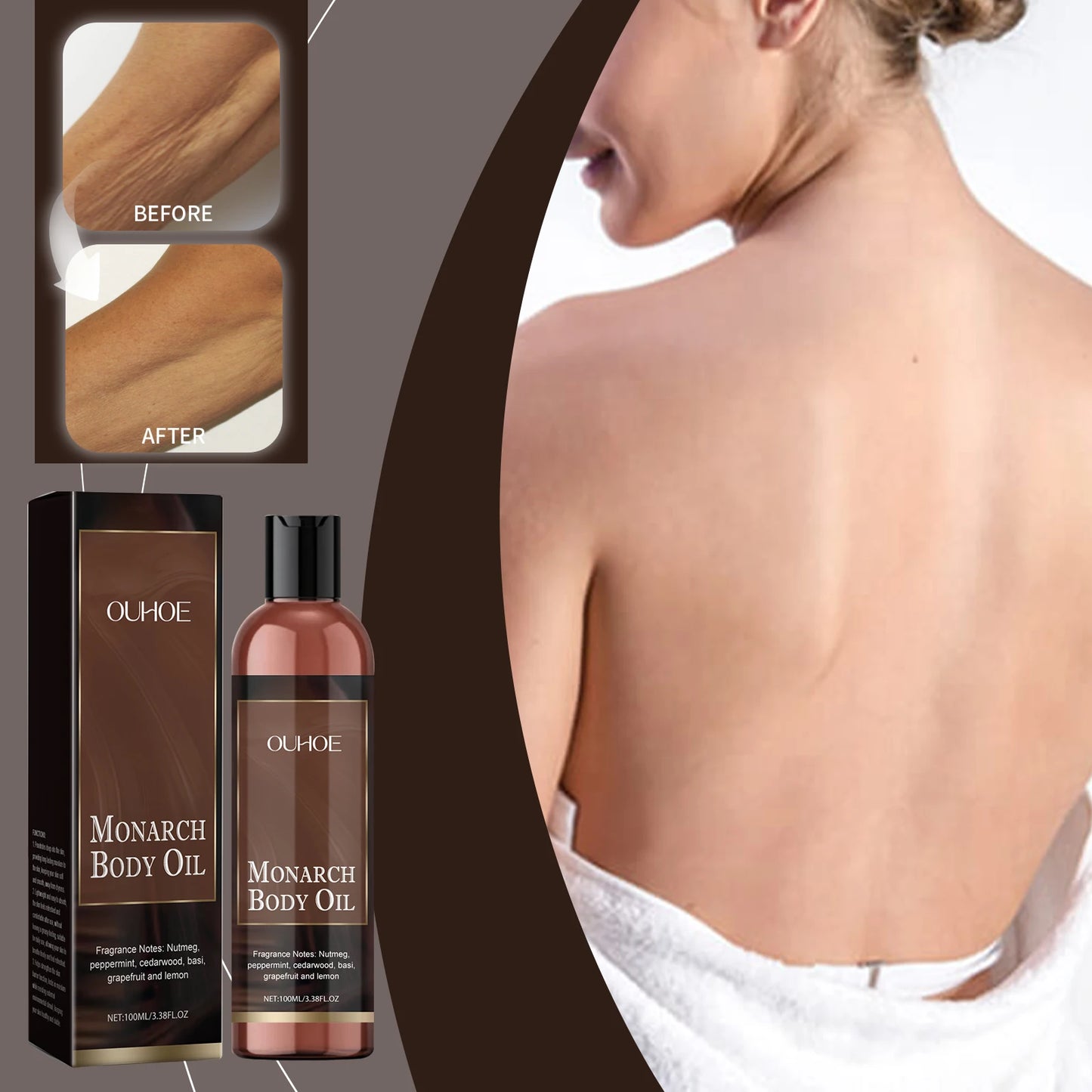 Hydrating Body Treatment Oil For Dry Skin Care