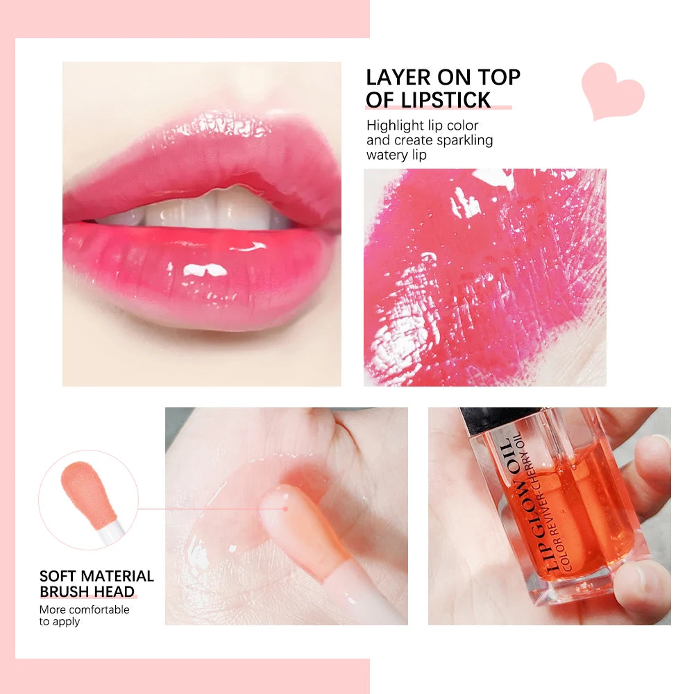 Hydrating Tinted Lip Oil Gloss – Nourishing Lip Care