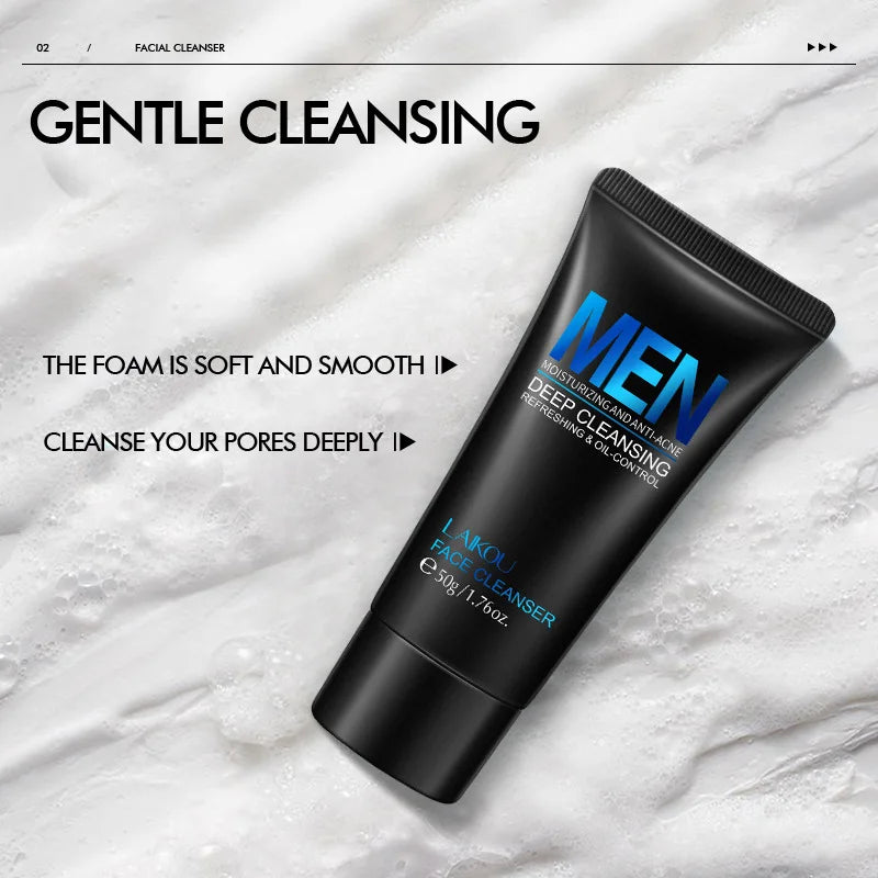 Men’s Facial Cleanser Face Wash For Oil Control 50 g