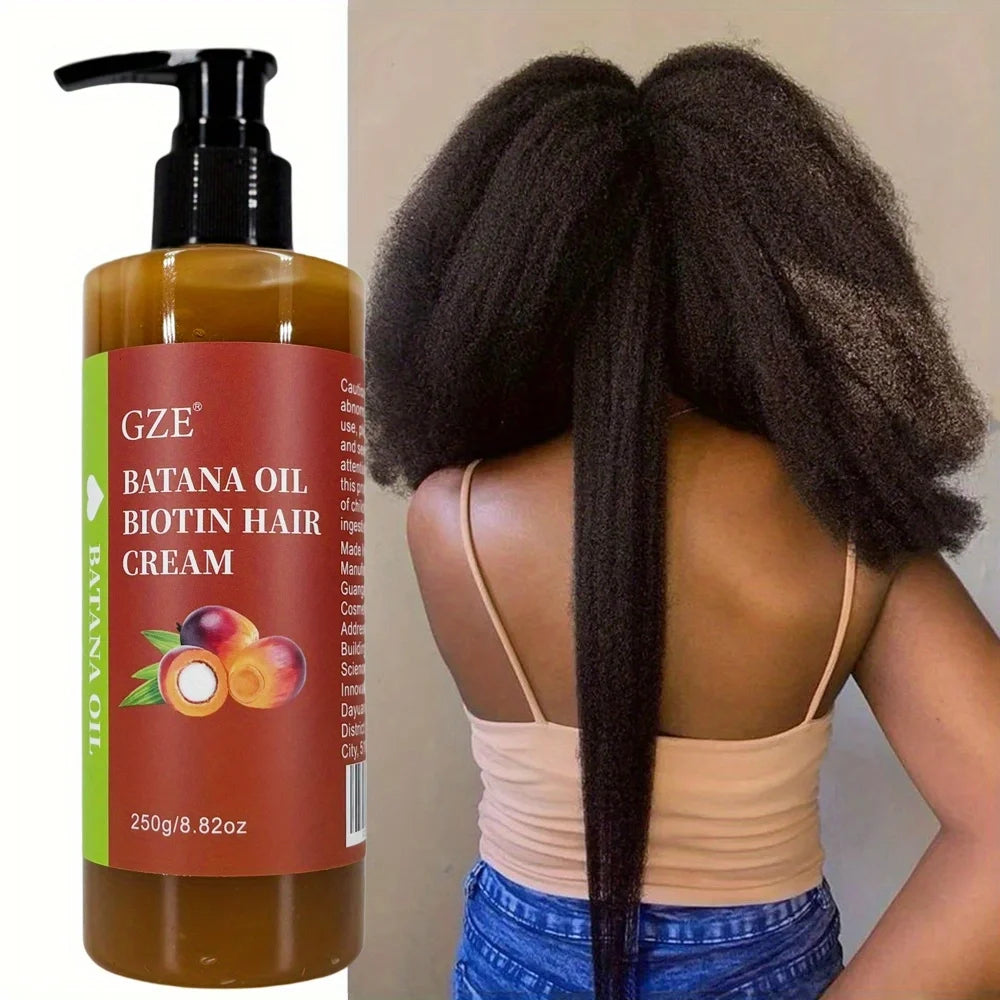 Batana Oil Biotin Hair Cream Conditioner For Dry Hair