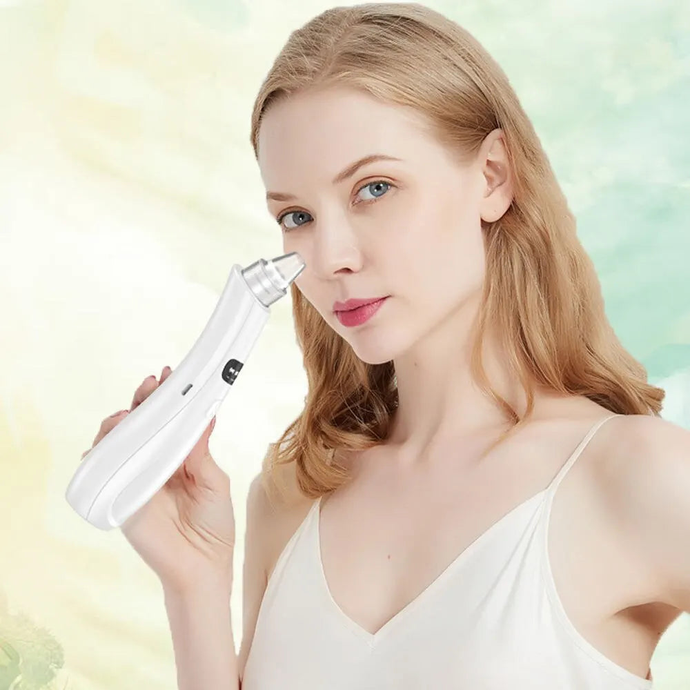 Electric Blackhead Remover Vacuum – 3-Mode Pore Cleanser