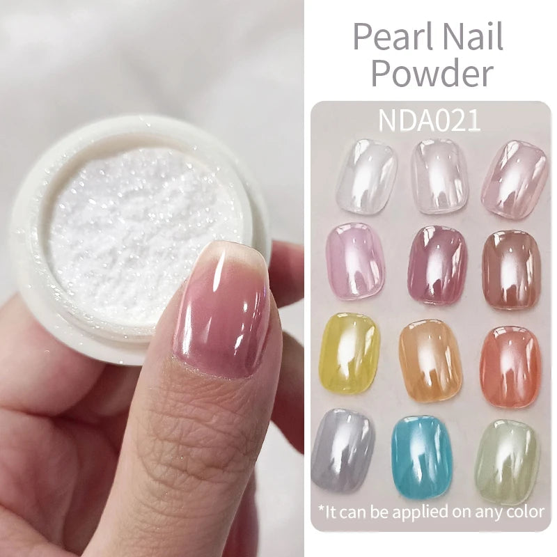 Aurora Mirror Nail Powder Chrome Glitter Pigment