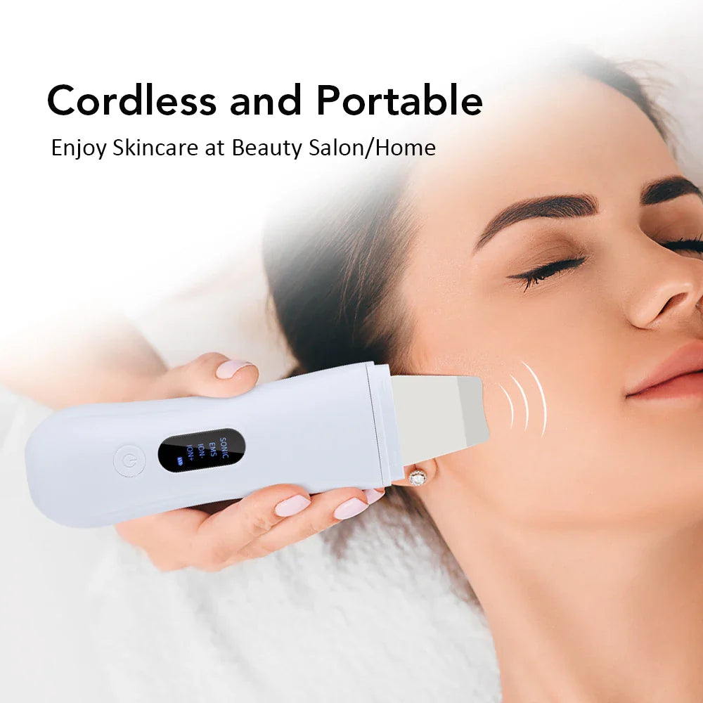 Skin Haven Glow Sonic Facial Cleansing Tool for deep cleansing and gentle skin exfoliation in skincare routines