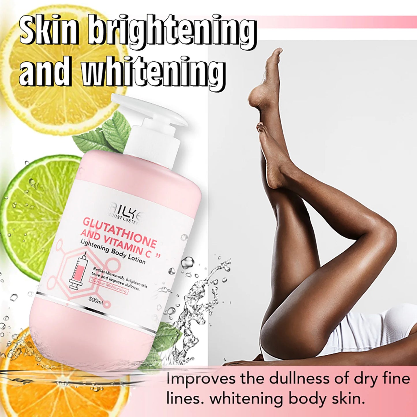 Brightening Body Care Set With Vitamin C & Glutathione