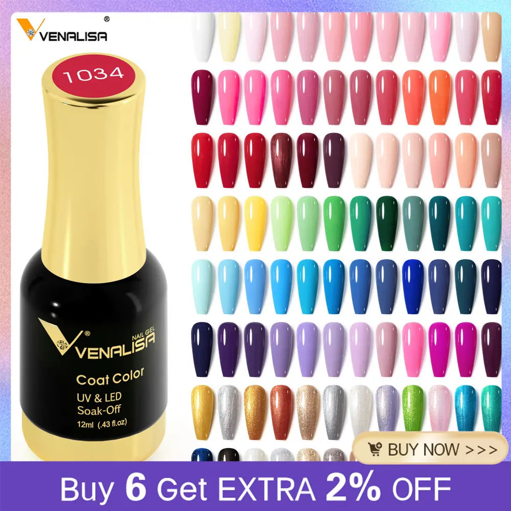 TPO-Free Soak Off UV Gel Nail Polish 12 ml