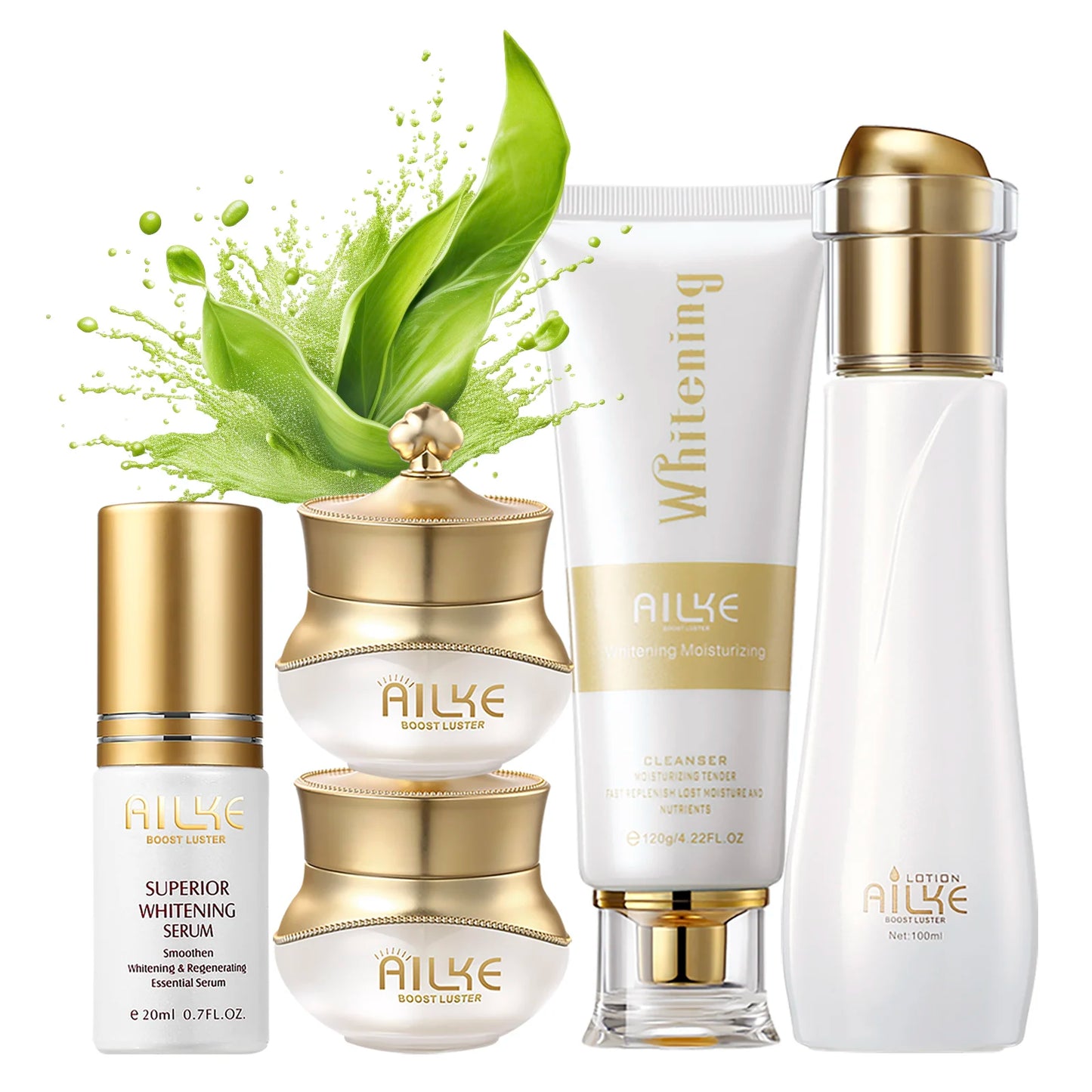 Whitening Face Cream Set With Serum – Anti-Aging Care