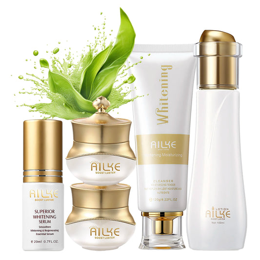 Whitening Face Cream Set With Serum – Anti-Aging Care