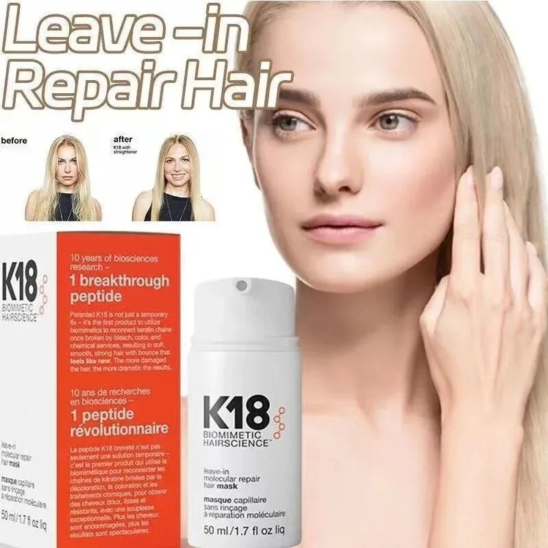 Leave-In Molecular Keratin Repair Hair Mask Conditioner