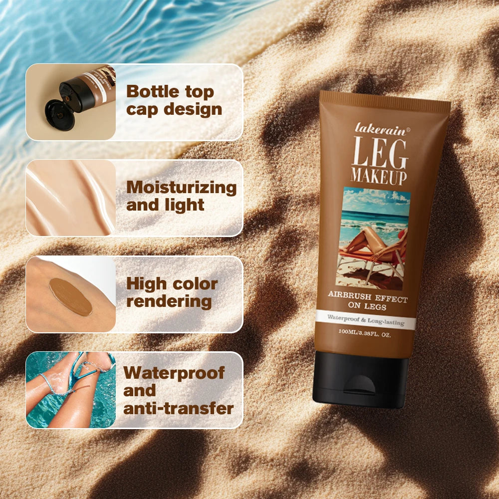 Leg Makeup Body Foundation – Waterproof, Long-Lasting