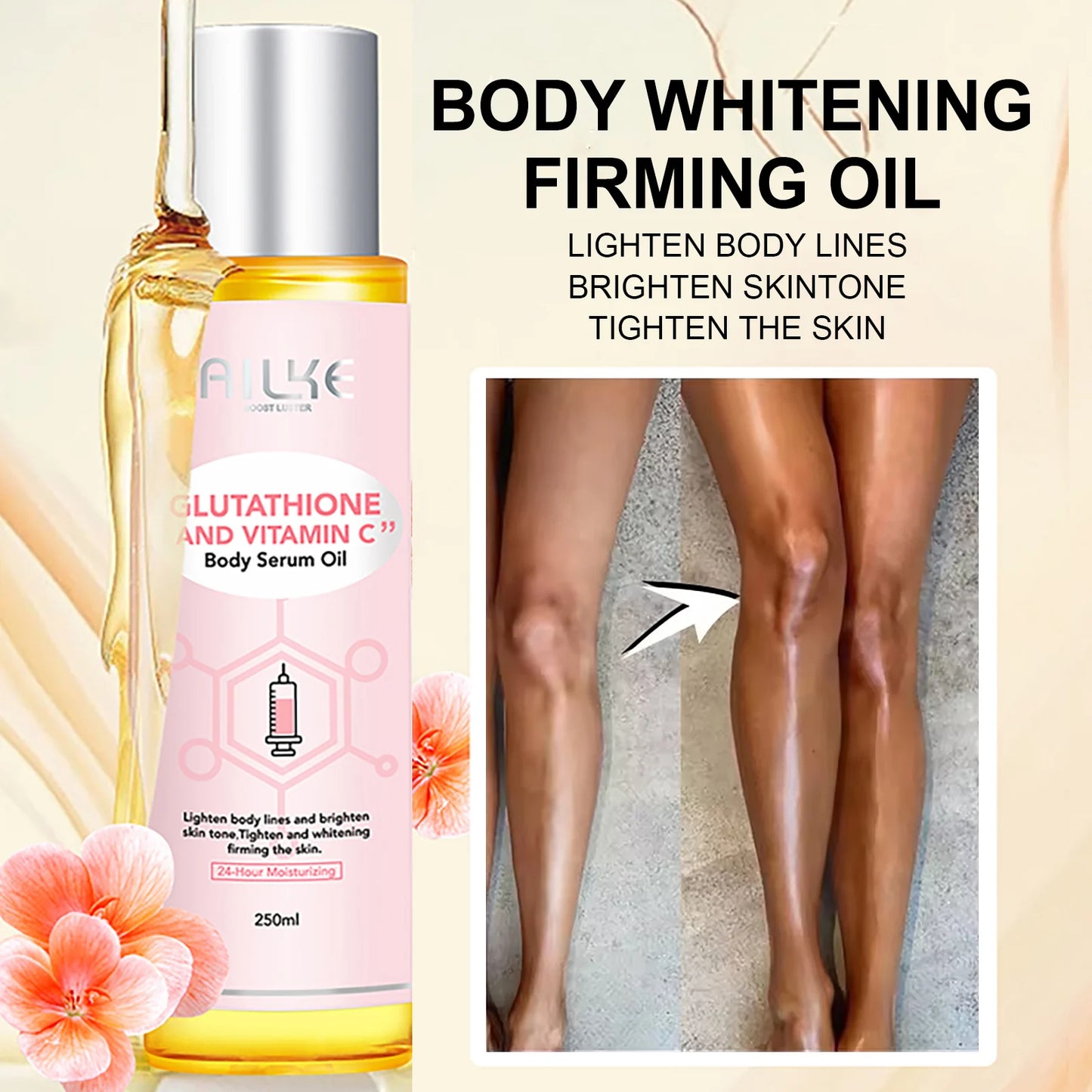 Brightening Body Care Set With Vitamin C & Glutathione