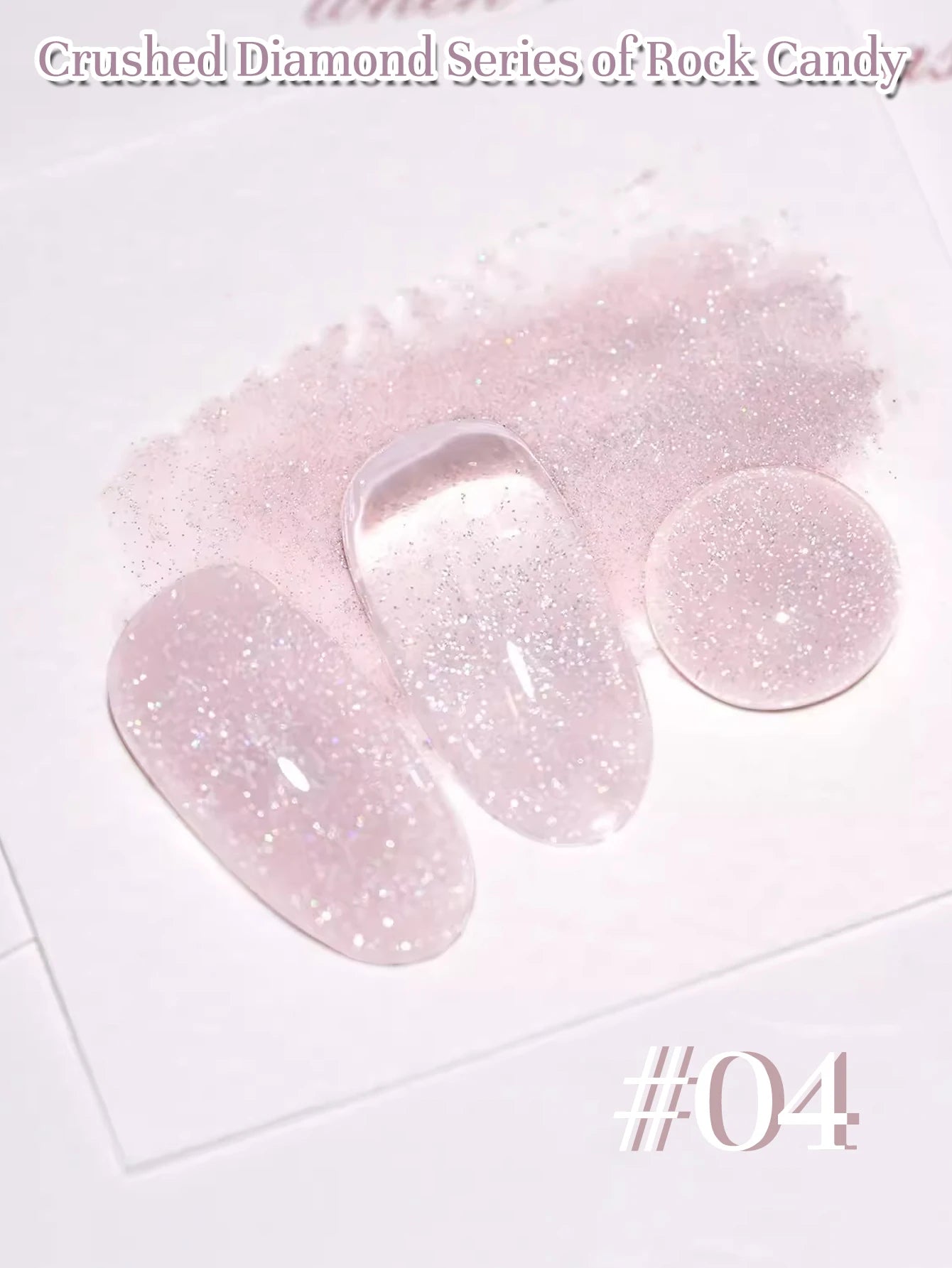 Rock Sugar Crushed Diamond Gel Nail Polish 12 ml