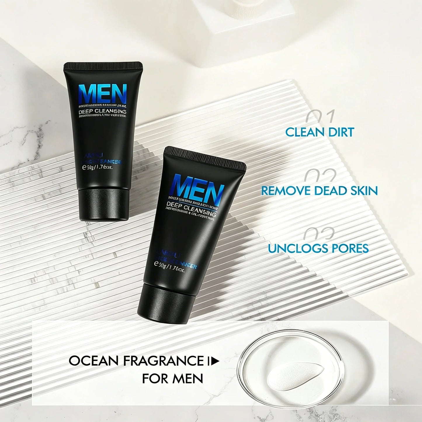 Men’s Facial Cleanser Face Wash For Oil Control 50 g