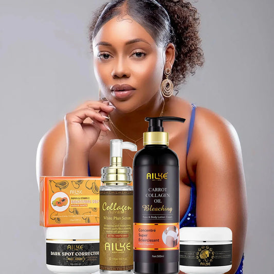 Collagen Brightening Skin Care Set – Face & Body