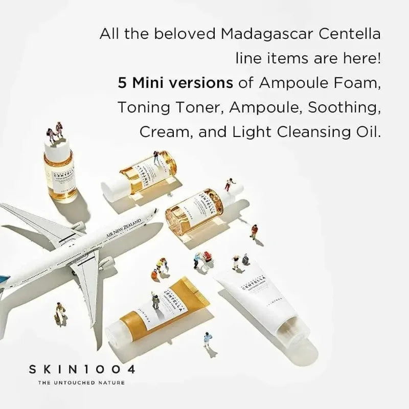 Madagascar Centella Mini Skincare Travel Set 5-Piece