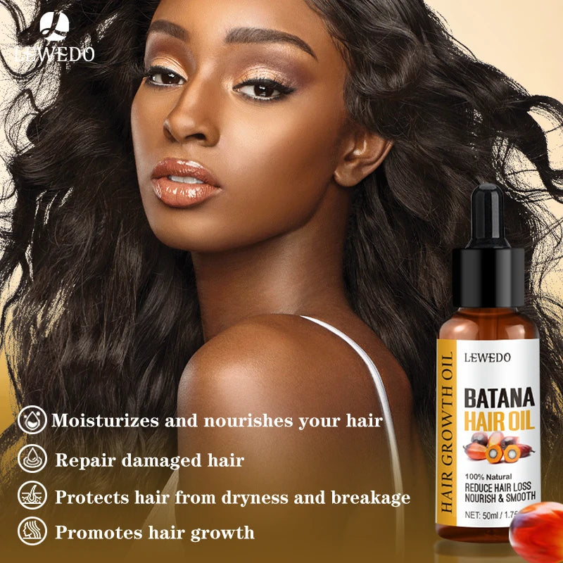 Pure Batana Oil Hair Growth Treatment for Healthy Shine