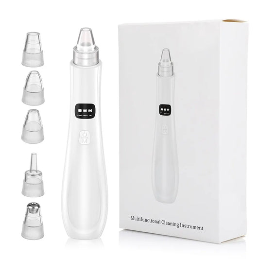 Electric Blackhead Remover Vacuum – 3-Mode Pore Cleanser