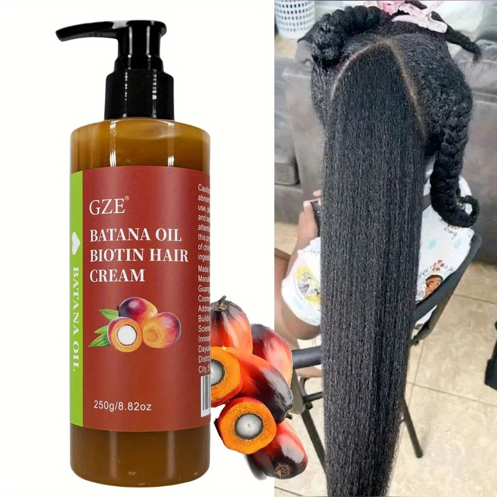 Batana Oil Biotin Hair Cream Conditioner For Dry Hair