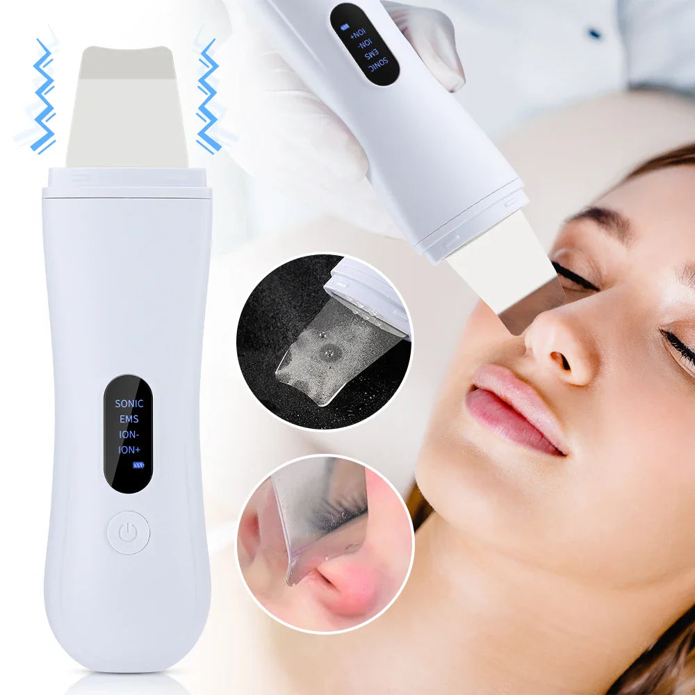 Skin Haven Glow Sonic Facial Cleansing Tool for deep cleansing and gentle skin exfoliation in skincare routines.
