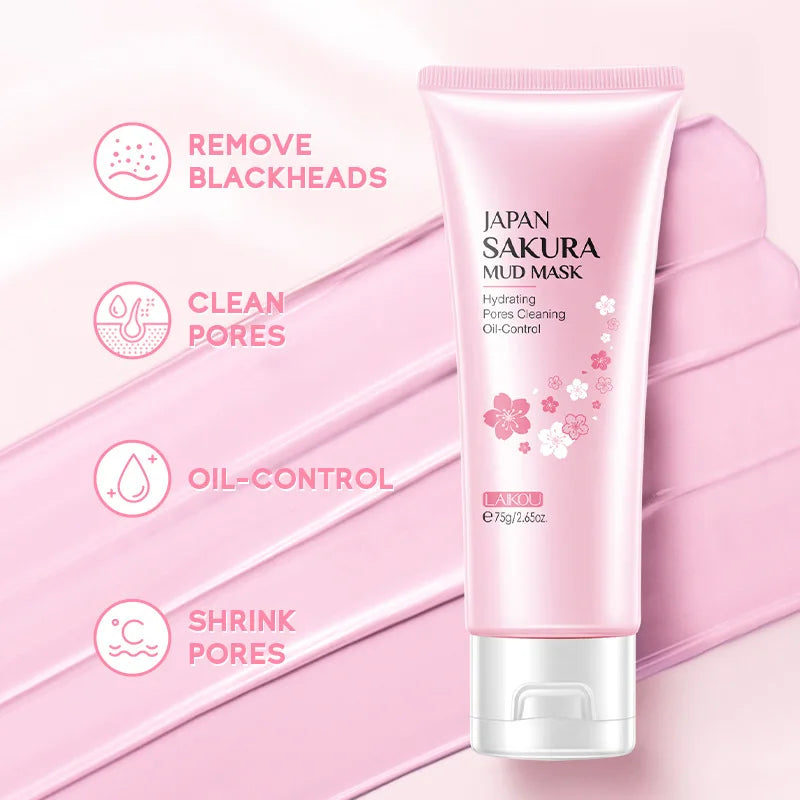 Sakura 9-Piece Facial Skincare Set – Moisturizing Care
