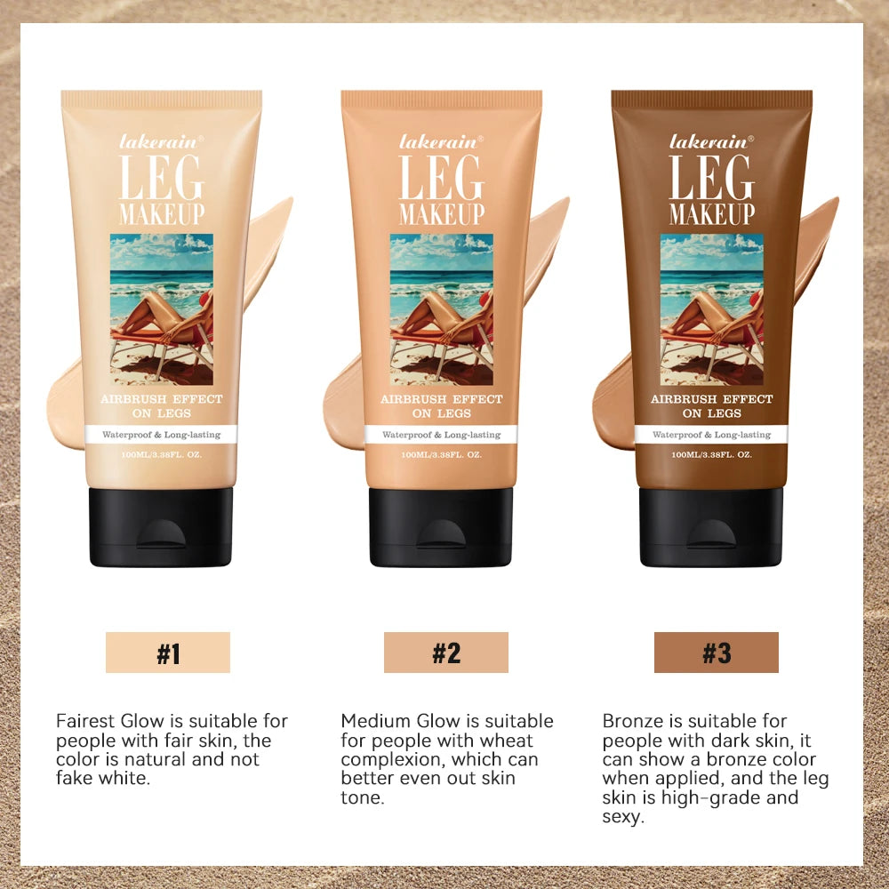 Leg Makeup Body Foundation – Waterproof, Long-Lasting