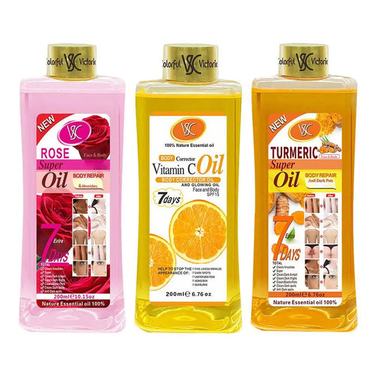 Turmeric Rose Vitamin C Body Massage Oil