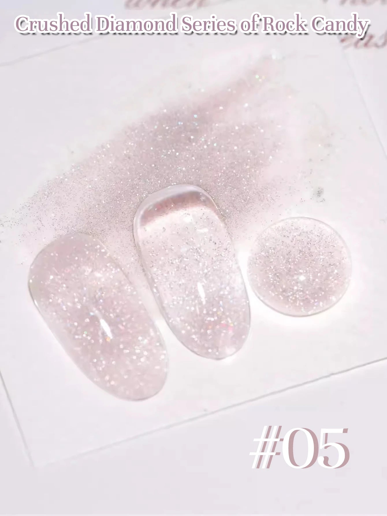 Rock Sugar Crushed Diamond Gel Nail Polish 12 ml