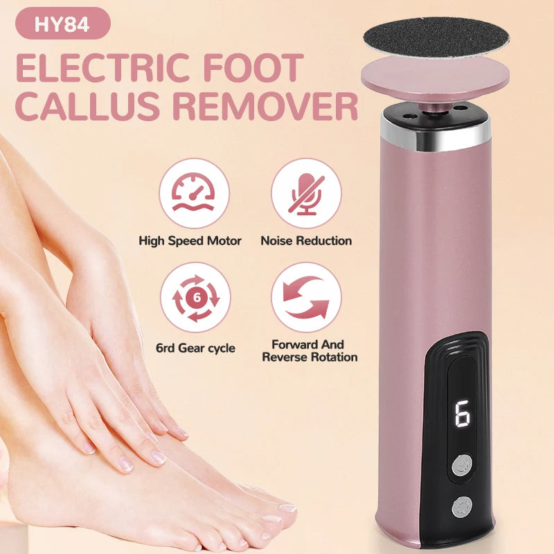 Electric Foot Callus Remover – 2-in-1 Pedicure File