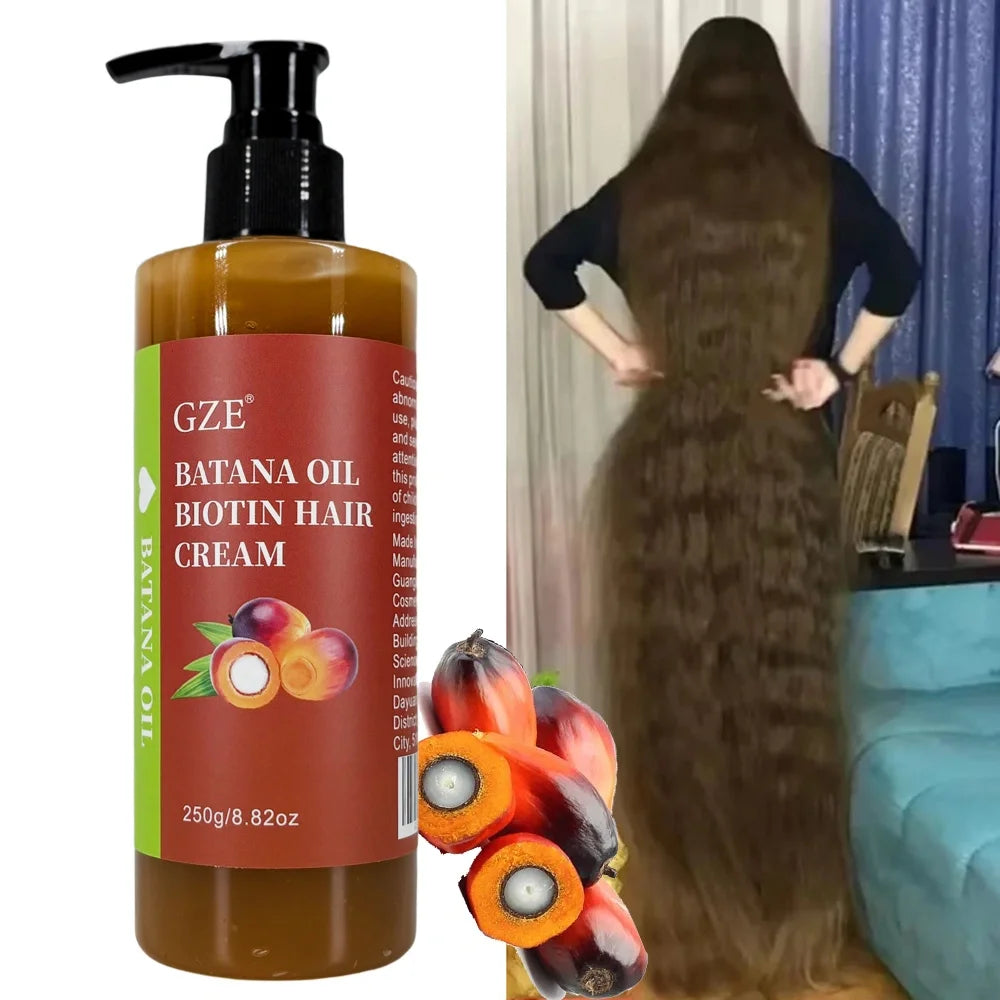 Batana Oil Biotin Hair Cream Conditioner For Dry Hair