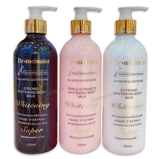 Glutathione Brightening Body Lotion With 24K Gold
