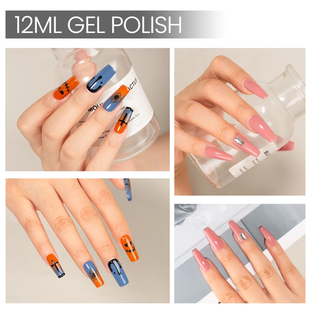 Soak Off Gel Nail Polish 12 ml – Full Coverage Finish
