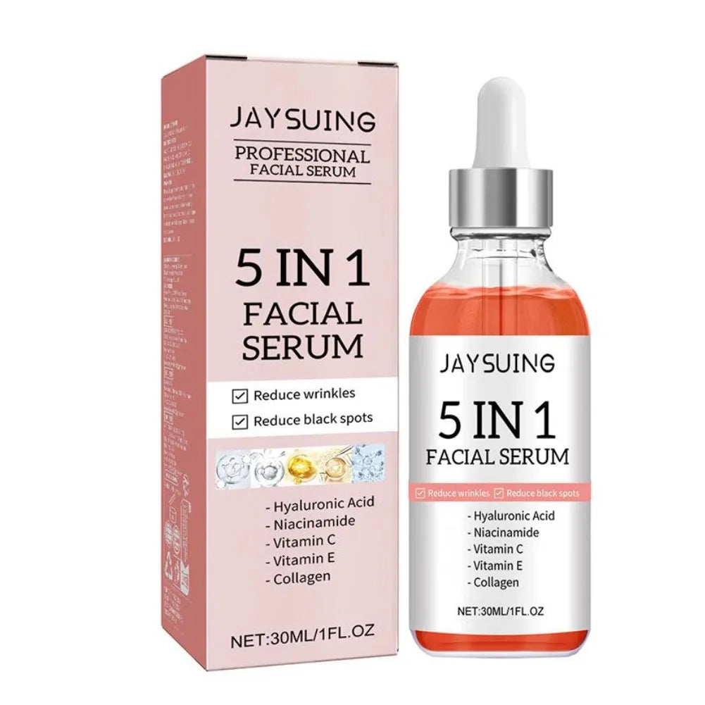 Skin Haven Glow & Firm Facial Serum bottle with sleek packaging, highlighting skincare for radiant, youthful skin.