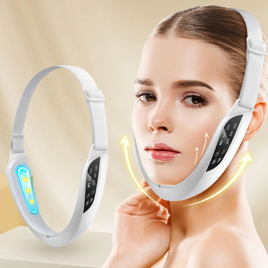 Electric V Face Lifting Massager – Adjustable EMS & Heat