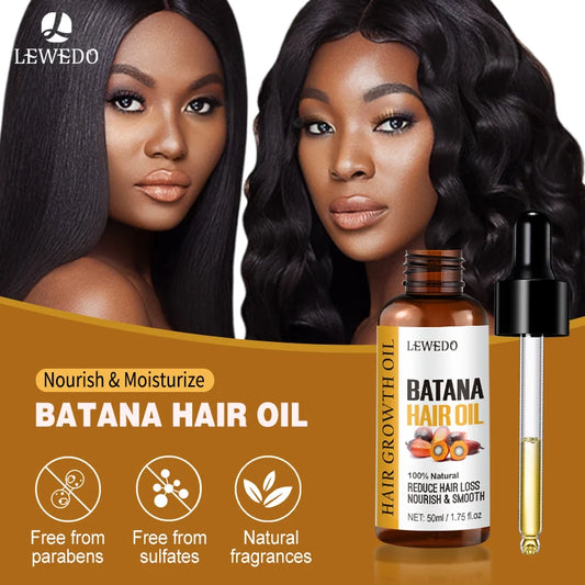Pure Batana Oil Hair Growth Treatment for Healthy Shine