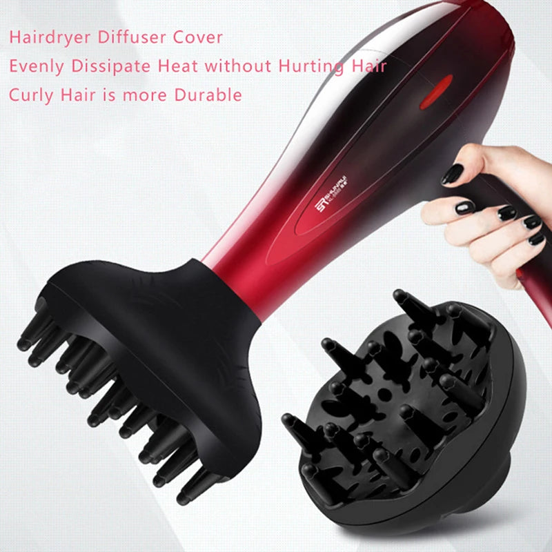 Universal Hair Dryer Diffuser Attachment For Styling Curls