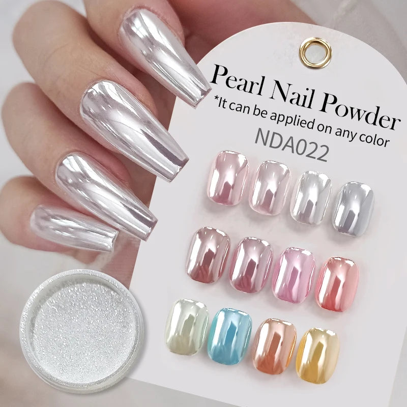 Aurora Mirror Nail Powder Chrome Glitter Pigment