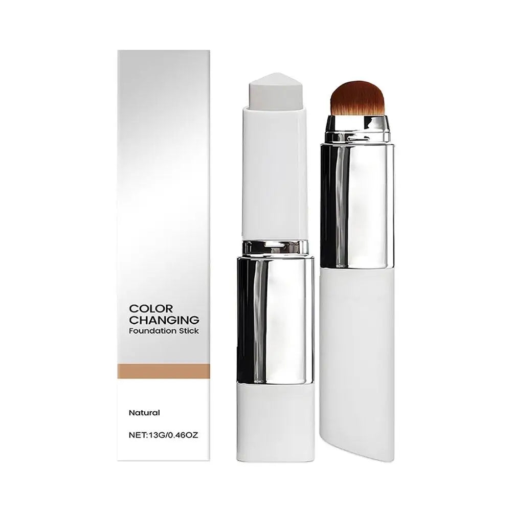 Color-Changing Foundation Stick – Lightweight Moisturizing Coverage