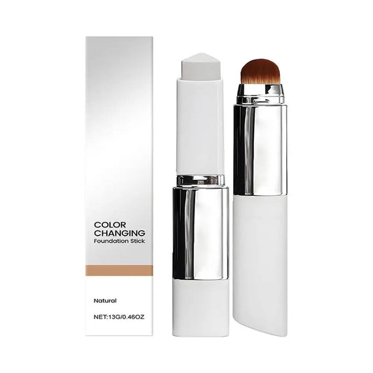 Color-Changing Foundation Stick – Lightweight Moisturizing Coverage