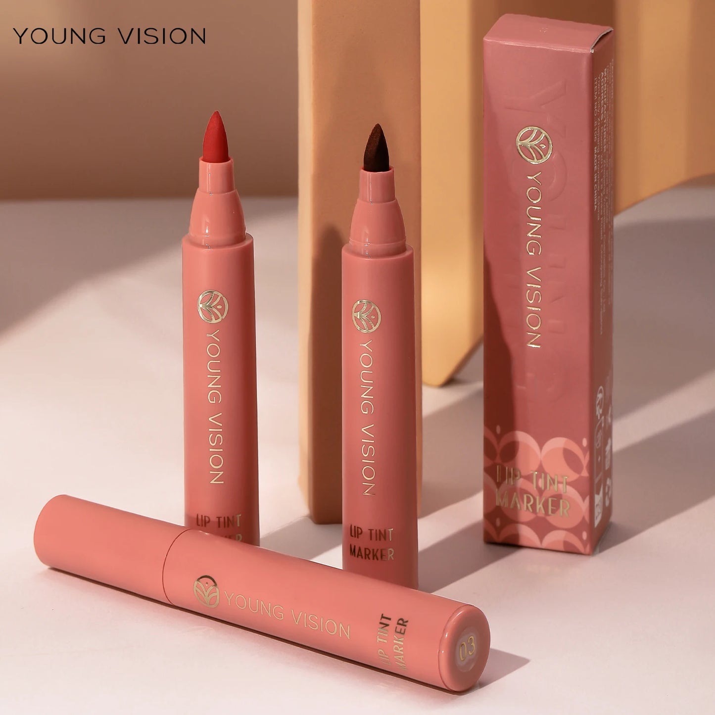 Matte Lip Tint Pen – Long-Lasting Waterproof Stain