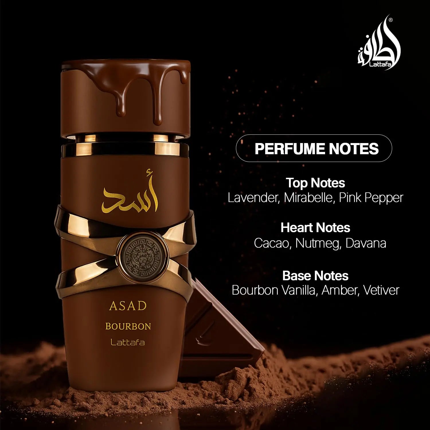Unisex Asad Bourbon Eau De Parfum 100 ml