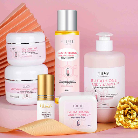 Brightening Body Care Set With Vitamin C & Glutathione