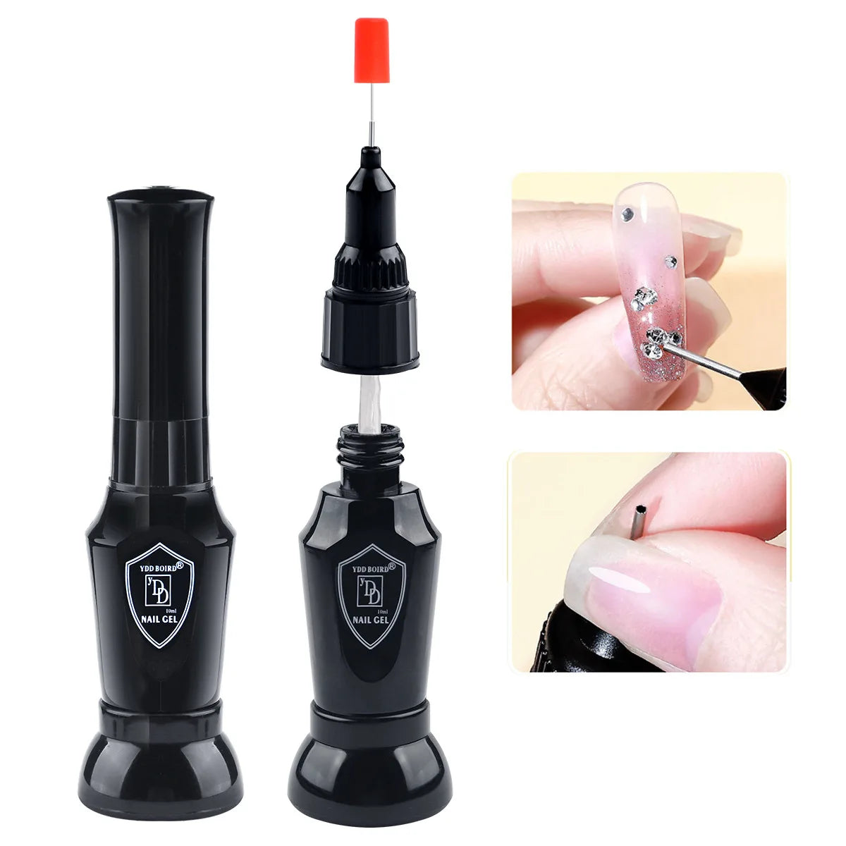 Skin Haven Super Strong Nail Rhinestone Gel Glue 30g for durable nail art and rhinestone adhesion in nail care.