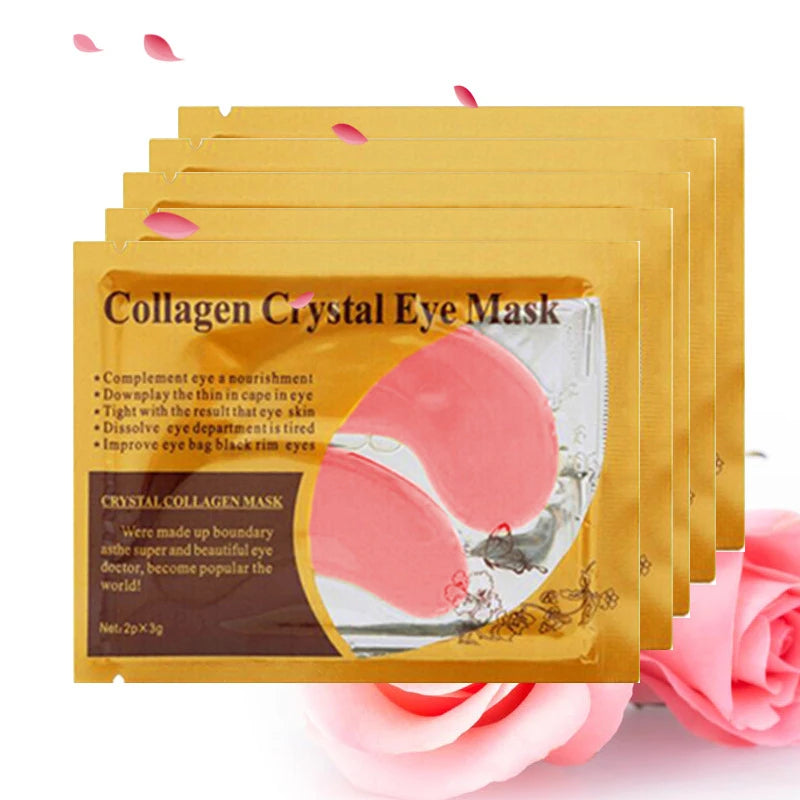 Gold Collagen Under Eye Masks – Hydrating Gel Patches