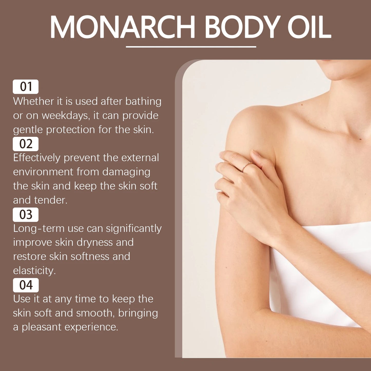 Hydrating Body Treatment Oil For Dry Skin Care